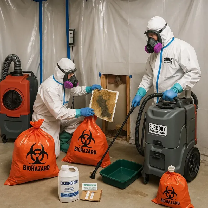 Contaminated Water Handling Protocols process in Highpoint, OH
