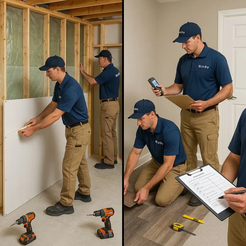 Repairs and Reconstruction process in Highpoint, OH